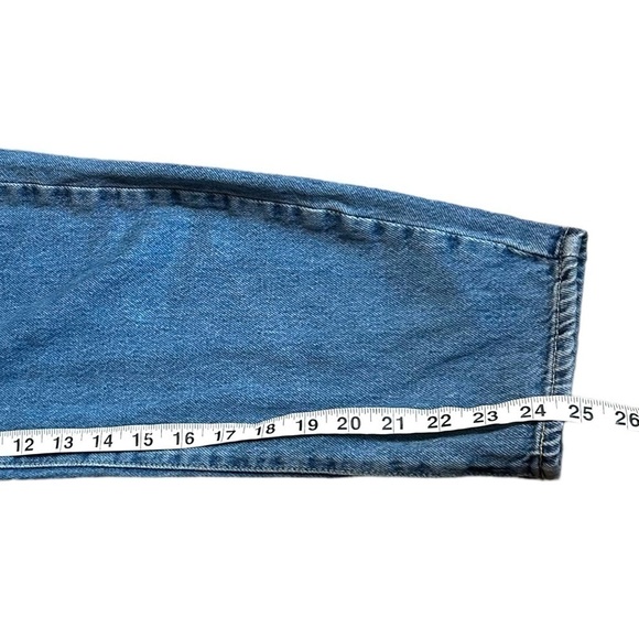 Zara Womens Paperbag Waist Baggy Jeans - Picture 12 of 12